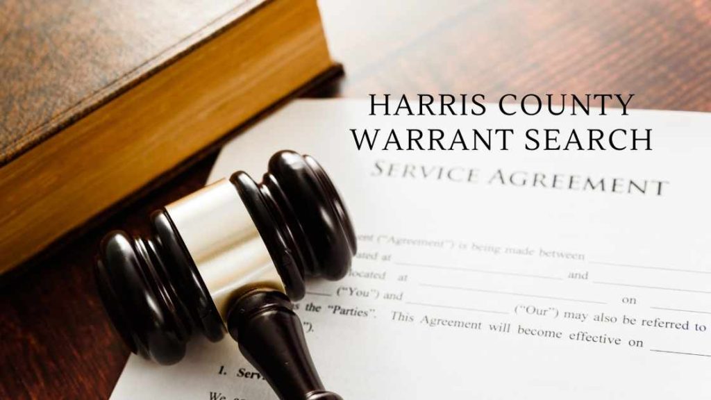 Harris County Warrant Search