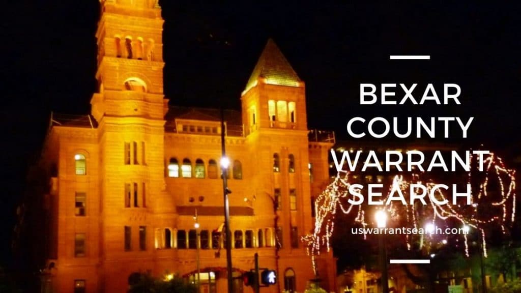 Bexar County Warrant Search