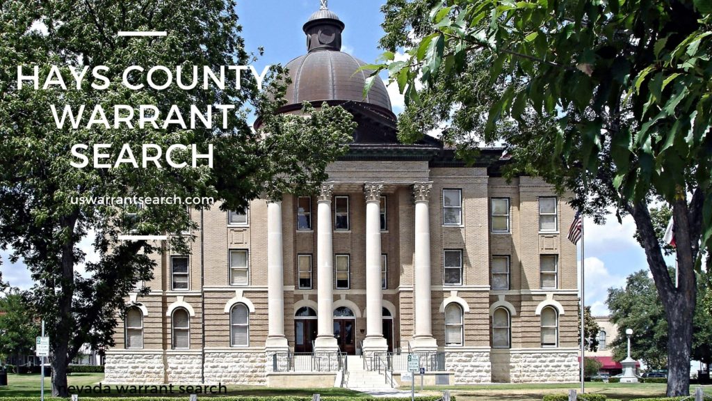 Hays County Warrant Search